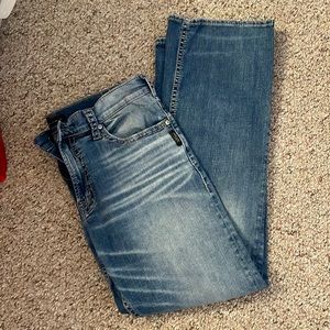 Men’s Silver jeans - style Zac